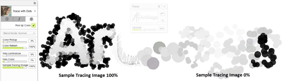 sample tracing image custom brush designer ArtRage 5