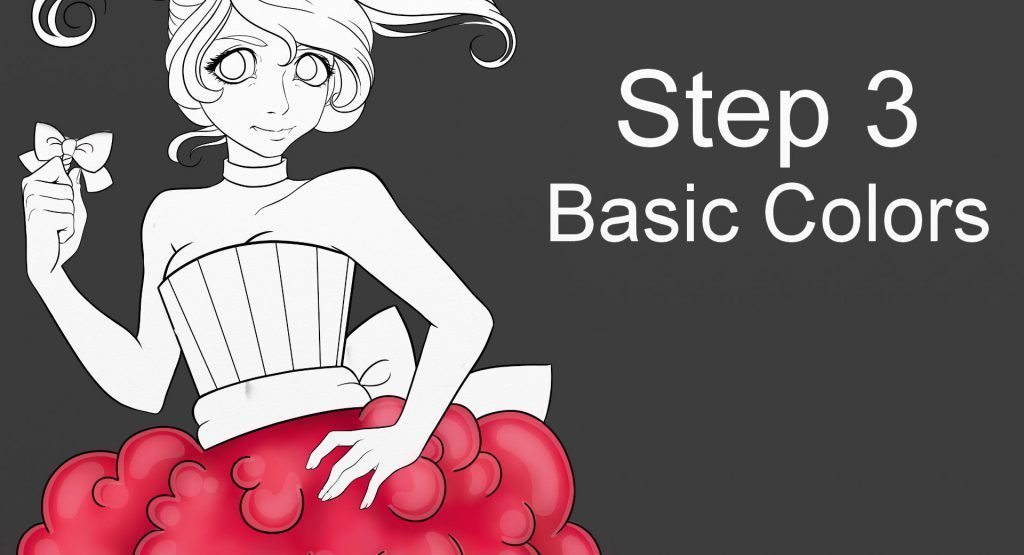 step 3 basic color  manga anime tutorial artrage