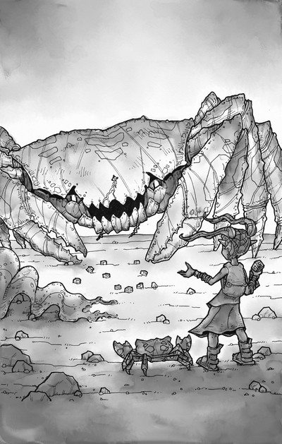Michael Blackbourn Cindercast illustration
