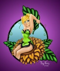 tinkerbell by Paige Fowler Sour Candy Arts